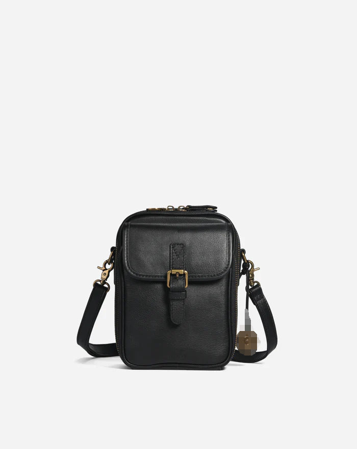 Women's Small Crossbody Bag - PU Leather Shoulder Purse with Adjustable Strap