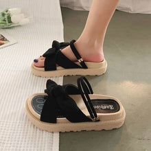 Load image into Gallery viewer, Women's Two-Wear Flat Platform Sandals | EVA Slip-On Open-Toe Sandals