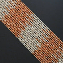 Load image into Gallery viewer, Orange Cat's Eye Round Faceted Beads, Sku#U1760