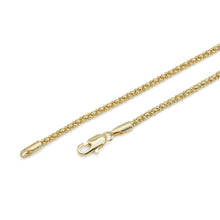 Load image into Gallery viewer, Gold Silver box Chin with Spacer Tube Pendant Necklace