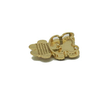 Load image into Gallery viewer, Gold CZ Cartoon Tiger Bear Hello Kitty Charm, Sku#LK687