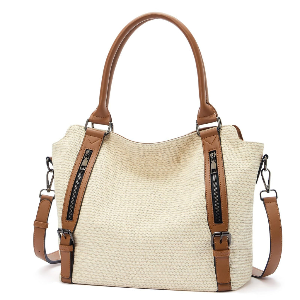 Spacious PU Leather Crossbody Handbag – Commuter & Travel Shoulder Bag for Women