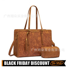 Load image into Gallery viewer, Women's Laptop Bag Vintage Leather Large Capacity
