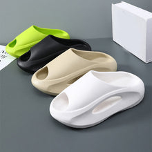 Load image into Gallery viewer, Peep Toe EVA Slippers – Unisex Hollow Sports Beach Slides