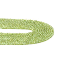 Load image into Gallery viewer, Genuine Peridot Faceted Cube Beads, 2.5mm, Sku#U1531