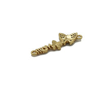 Load image into Gallery viewer, CZ Gold Mama connector, Sku#J150