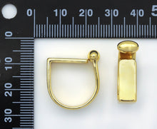 Load image into Gallery viewer, CZ Rectangle Clip Ring, Sku#X344