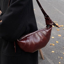 Load image into Gallery viewer, Dumpling Crossbody Bag - Retro PU Leather Shoulder Bag for Women | Sarah Express
