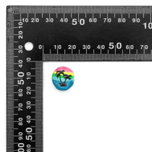 Load image into Gallery viewer, Beach Coconut Tree on Pearl Beads Charm, Y881
