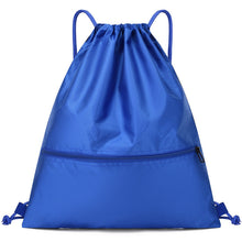 Load image into Gallery viewer, Drawstring Backpack for Men &amp; Women – Lightweight Oxford Cloth Bag | Small Daily &amp; Large Basketball