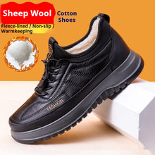 Load image into Gallery viewer, Men's Fleece-Lined Winter Sneakers - Warm Soft Sole Casual Shoes