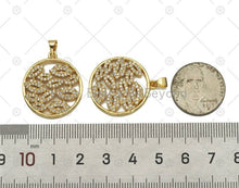 Load image into Gallery viewer, CZ multi Lips kiss Charm, sku#L643