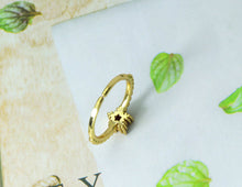 Load image into Gallery viewer, CZ Star Adjustable Ring, Sku#B145