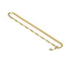 Load image into Gallery viewer, Mixed Paperclip Cuban Chain Necklace, sk#EF194