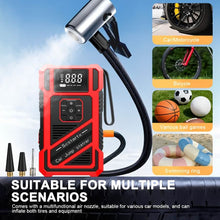 Load image into Gallery viewer, 3000A 21V Car Jump Starter &amp; 150PSI Tire Inflator 2-in-1 Portable Compressor
