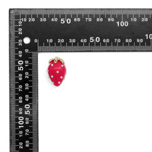 Load image into Gallery viewer, White Pearl Red Strawberry Charm Pendant,Sku#LK1225