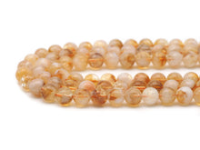 Load image into Gallery viewer, Genuine Citrine Round Smooth Beads, Sku#U1349