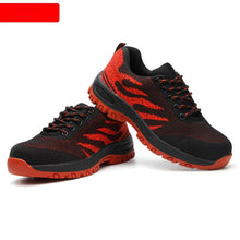 Load image into Gallery viewer, Women's Steel Toe Safety Work Shoes – Wear-Resistant, Puncture-Proof &amp; Impact-Resistant