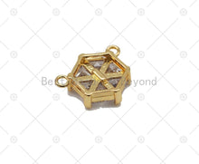 Load image into Gallery viewer, Big CZ Micro Pave Hexagon Pendant, Sku#LK569