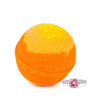 Load image into Gallery viewer, California Poppy 10oz Mystery Jewelry Bath Bomb