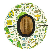 Load image into Gallery viewer, Peter Grimm Camping - Rye Straw Lifeguard Hat