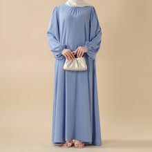 Load image into Gallery viewer, Candy Color Pleated Abaya | Must-have Essential Basic Dress (MA142)