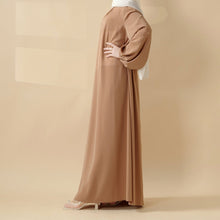 Load image into Gallery viewer, Candy Color Pleated Abaya | Must-have Essential Basic Dress (MA142)