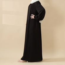 Load image into Gallery viewer, Candy Color Pleated Abaya | Must-have Essential Basic Dress (MA142)