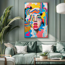 Load image into Gallery viewer, Canvas Print: "Candy Face"