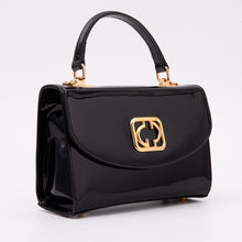 Load image into Gallery viewer, The Rosalinda Black Leather Handbag