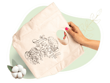 Load image into Gallery viewer, Canvas Lunch Bag