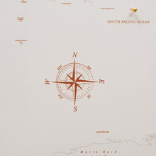 Load image into Gallery viewer, World Map on Canvas - Beige