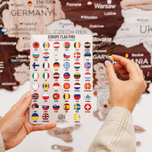 Load image into Gallery viewer, 3D Europe Wooden Map Cappuccino