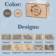Load image into Gallery viewer, Wedding Card Box