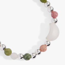 Load image into Gallery viewer, Moon Healing Stone Stretch Bracelet