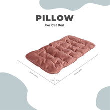 Load image into Gallery viewer, Sleeping Cat Pillow - Pink