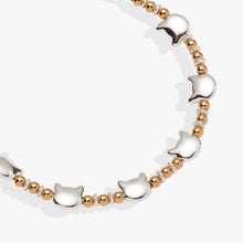 Load image into Gallery viewer, Cat Beaded Bangle
