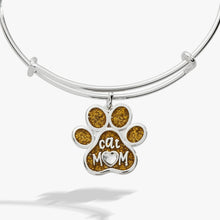 Load image into Gallery viewer, Cat Mom Charm Bangle