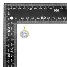 Load image into Gallery viewer, Big Crystal Round Charm Pendant, Sku#LK1097