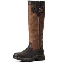 Load image into Gallery viewer, Women's Waterproof PU Leather Ankle Boots – Belt Buckle Round Toe Thick Sole High-Top