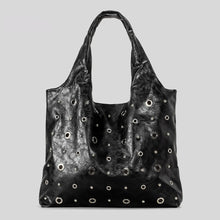 Load image into Gallery viewer, Women's High-Capacity Studded Tote Bag – Cutout Design | Sarah Express