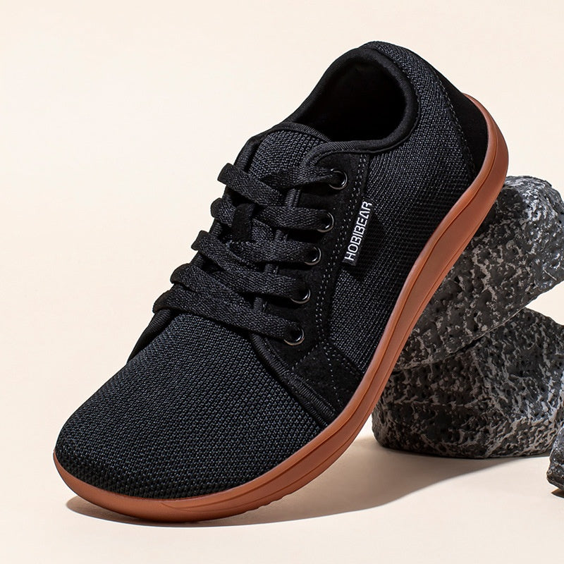 Men's Barefoot Casual Sneakers - Lightweight Mesh Athletic Shoes