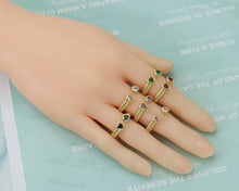 Load image into Gallery viewer, CZ Heart Open Ring, Sku#X313