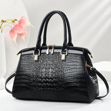 Load image into Gallery viewer, Patent Leather Large-Capacity Commuter Handbag European And American Style