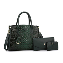 Load image into Gallery viewer, Vintage Crossbody Statement Handbag Set for Women - PU Leather Retro Shoulder Bag