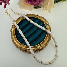 Load image into Gallery viewer, Tridacna Stone Necklace, EF548