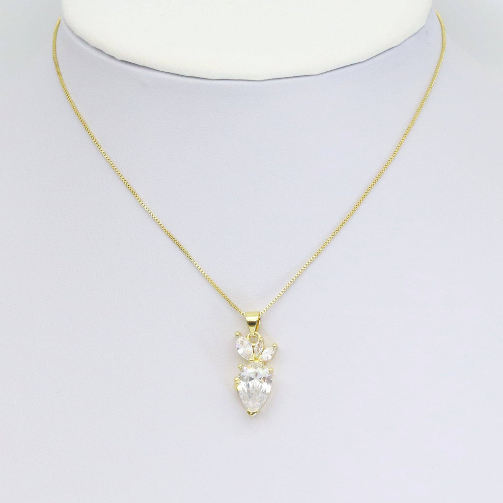Big Crystal Flower Drop Charm, Sku#LK925