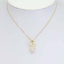Load image into Gallery viewer, Big Crystal Flower Drop Charm, Sku#LK925