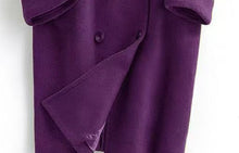 Load image into Gallery viewer, Women's Double-faced Wool Long Loose Slim Wool Coat