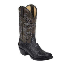 Load image into Gallery viewer, Women's Mid-Calf Equestrian Block Heel Boots – Synthetic Leather, Sizes EU 38–48